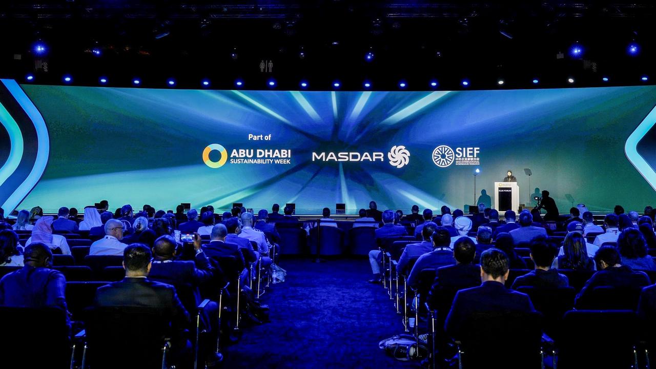Blue Forum at Abu Dhabi Sustainability Week 2026, co-hosted by SIEF and Masdar