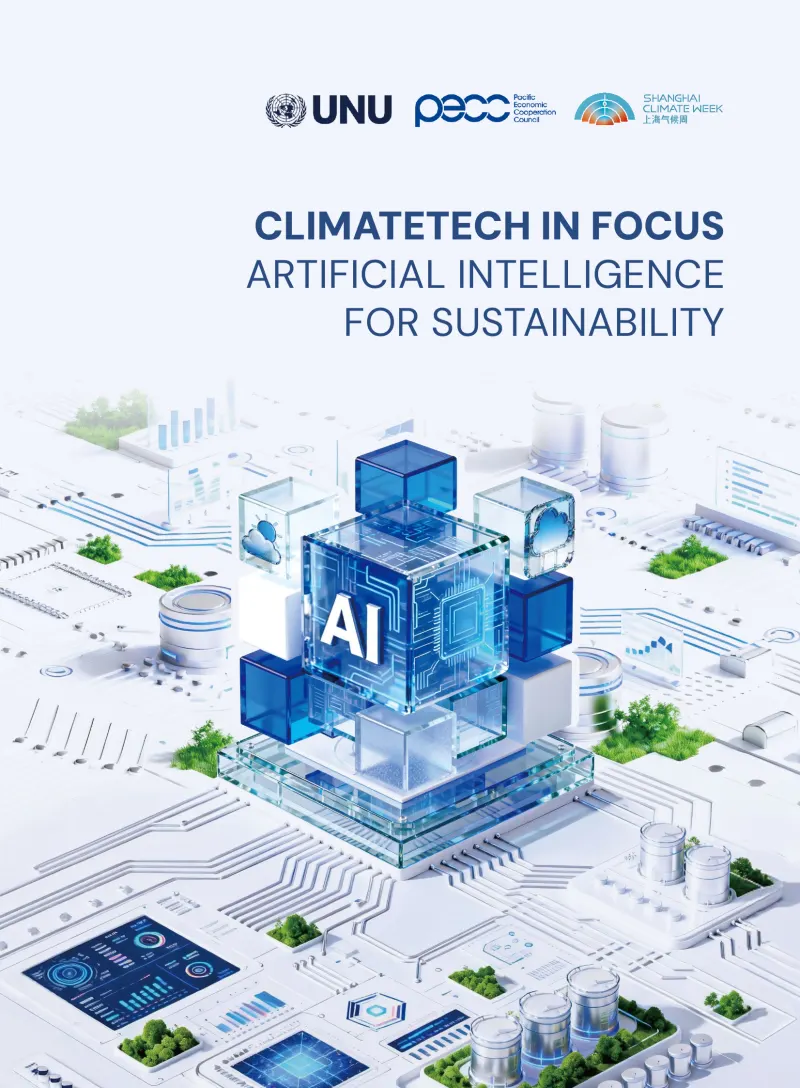 ClimateTech in Focus 2025 — Artificial Intelligence for Sustainability cover